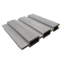 Systèmes de clôtures en WPC co-extrudé résistant aux intempéries avec poteaux en aluminium, 2ème génération - Écologiques, zéro toxique, résistants au feu, pour villas modernes