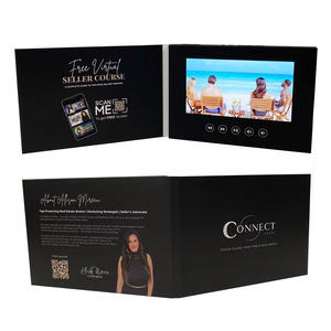 Brochures vidéo MP4 et cartes de vœux personnalisées de 2,4 à 10,1 pouces pour les entreprises - Promouvoir les produits/services avec des vidéos haute résolution - Product Image 5