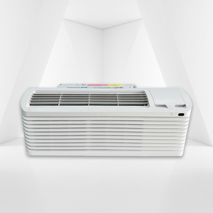 Unidad PTAC para el mercado norteamericano con enchufe LCDI 230V/265V, unidades de bomba de calor para hotel, PTAC con funda metálica plegable para pared, 13000 BTU P - Product Image 1