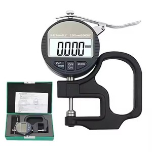 Diktemeter <span class=keywords><strong>Micrometer</strong></span> 0-12.7Mm Digitaal Display Meetinstrument Voor Papierfilm Dikte Dikte <span class=keywords><strong>Micrometer</strong></span> - Product Image 2