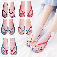 Chaussettes en gros pour impression 3D, chaussettes de cheville amusantes, pantoufles imprimées vives, chaussettes quotidiennes pour hommes et femmes