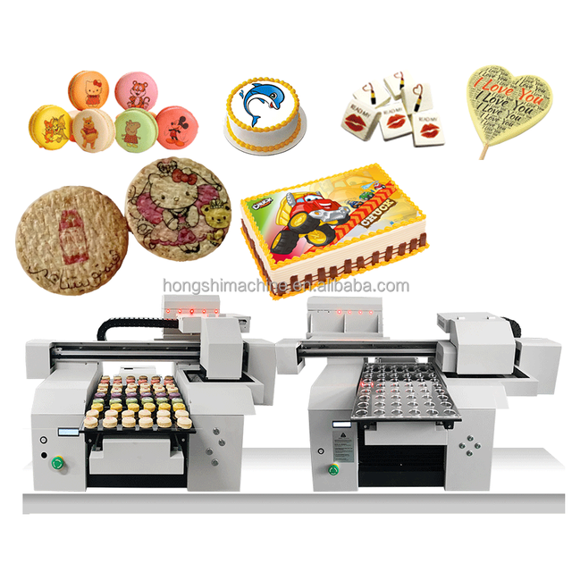 Micolor Print Multi-funtional High Speed Edible Food Printer Cake Chocolate Macaron Printing Machine Cake Printer