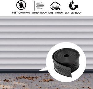 Phổ quát cửa nhà để xe dưới ngưỡng con dấu dải thời tiết cao su thời tiết Tước thay thế - Product Image 5