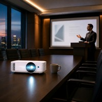 Projecteur V66X 4500 Lumens XGA 1024x768 3D pour Conférences Professionnelles avec Lentille Entièrement en Verre