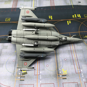 Metal Fighter Jet modello 1/100 Rafale B Diecast Aircraft Model French Air Force Military Display Models per regalo o collezione - Product Image 4