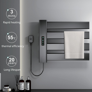 Sèche-serviettes électrique en aluminium IPX4 étanche, nouveau modèle, vente en gros à bas prix en Chine - Product Image 5