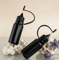 Bouteilles en plastique PE à presser en gros, contenants pour eyeliner liquide, emballages cosmétiques, bouteilles en plastique vides