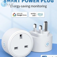 Stopkontak Dinding Pintar OIT Electric Wall Track Wifi Ekstensi UK British Multifungsi Smart Home Tuya