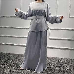 Robes pour femmes musulmanes Loriya Clearance, très demandées pour <span class=keywords><strong>l</strong></span>'Aïd, ensemble Abaya 2 pièces, vêtements musulmans traditionnels, Abaya pour femmes 2025 - Product Image 6