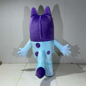 Costume de mascotte gonflable géant de 2 m, taille adulte, <span class=keywords><strong>personnage</strong></span> de chien, décoration, animal de <span class=keywords><strong>patrouille</strong></span> pour une utilisation en intérieur et en extérieur - Product Image 4