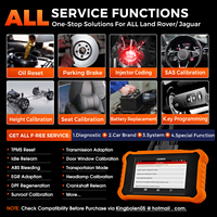 Launch CRE 2.0 para JLR, Herramienta de Diagnóstico Bidireccional, Lector de Códigos OBD2 de Sistema Completo con Codificación de ECU/Registro de Batería