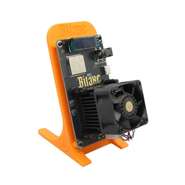 Bitaxe Gamma 601 Solo Bitcoin Miner Designed for One Block Chance Personal Mining and Always Online Home Operation