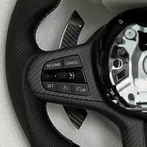 Volante de Fibra de Carbono para <span class=keywords><strong>BMW</strong></span> Serie 3 G20 G21 G28 G11 G12 G01 G05 G30 G22 G23 G26 320i 325i 330i Serie G, Gran Venta - Product Image 2