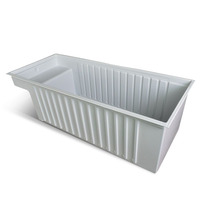 Plateau de semis en plastique alvéolé 50, 72, 128, 200 cellules, plateau de germination PS pour serre et pépinière de légumes