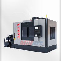 Centre d'usinage vertical d'approvisionnement direct en Chine VMC1370 fraiseuse verticale CNC à grande vitesse 3 axes 4 axes 5 axes