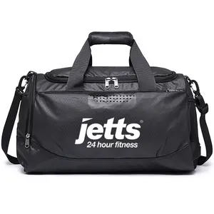 High Quality Fitness Gym Duffle Bag Custom Sports Duffle With Shoe Compartment And Wet Pocket