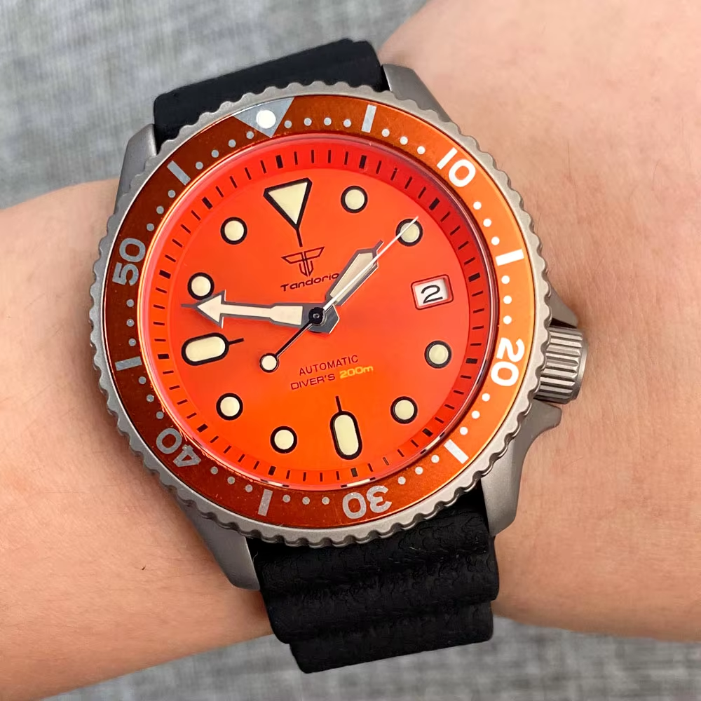logo orange dial+orange insert