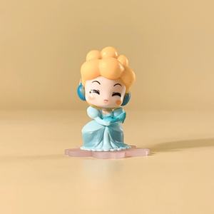 Regalo de calidad para niños-Diseño lindo <span class=keywords><strong>Princesa</strong></span> rosa azul y Bola de figura de Blancanieves MOQ bajo Juguete de tapa de huevo ciego y adorno para pasteles - Product Image 2