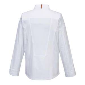 PORTWEST - C838WHRXL Meshair Pro chaqueta blanca de manga larga-EAN 5036108323722 CHEFS AND FOOD INDUSTRY WORKWEAR - Product Image 2