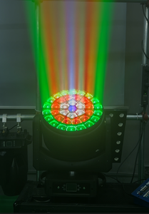 Luz de Escenario de Alta Potencia Tipo Ojo de Abeja con Control por Voz y Zoom, Cabeza Móvil para Eventos, Discotecas, Bares, Teatros, Bodas, Espectáculos y Fiestas - Product Image 5