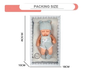 Bambola in Vinile Morbido da 10 Pollici per Neonati, Giocattolo Adorabile con Cuscino - Giocattolo Morbido - Product Image 6