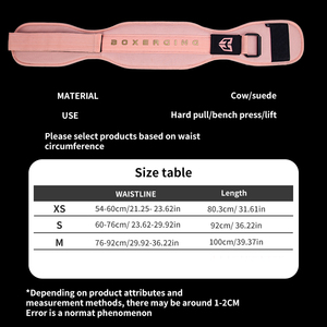 Pour les femmes roses tout autour Flexible respirant Protection professionnelle Fitness <span class=keywords><strong>ceinture</strong></span> soutien lombaire pour les douleurs au bas du dos - Product Image 6