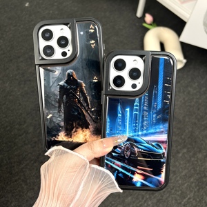 Black Frame Cool Men Epoxy Printed Phone Cases <span class=keywords><strong>para</strong></span> Samsung S26 A26 5G A07 S26 Ultra S25 FE A17 - Product Image 2