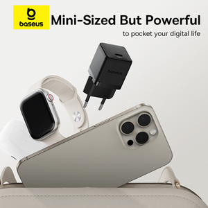 <span class=keywords><strong>Chargeur</strong></span> rapide <span class=keywords><strong>Baseus</strong></span> Palm 1C 30W EU Cluster pour <span class=keywords><strong>iPhone</strong></span>, téléphone Android, tablette, <span class=keywords><strong>chargeur</strong></span> rapide PD - Product Image 5