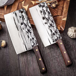 Cuchillo de cocina, cuchillo de carnicero forjado para el hogar, cuchillo para picar con diseño de martillo, cuchillo de chef para alitas de pollo, cuchillo para cortar carne en la cocina - Product Image 1