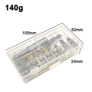 Mr Drill Twist Drill <b>Bit</b> <b>Set</b> 18Pc Gold Finish Metal Drilling <b>Screwdriver</b> <b>Bits</b> Tool Kit - Product Image 2