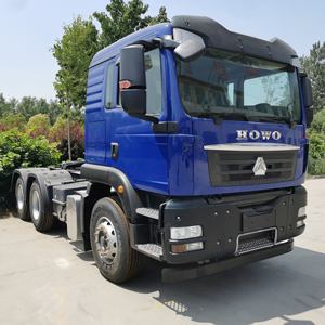 Camion tracteur d'occasion Sinotruk HOWO TX 380HP 10 roues 6X4 pour transport longue distance avec cabine HOWO76 climatisée conduite à gauche - Product Image 3