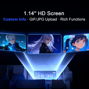 AULA คีย์บอร์ดสำหรับเล่นเ<span class=keywords><strong>ก</strong></span>มระบบกลไ<span class=keywords><strong>ก</strong></span> Nova75ไร้สายสามโหมดพร้อมจอแสดงผลและลูกบิดที่ร้อนสามารถถอดเปลี่ยนได้คีย์บอร์ดโครงสร้างปะเ<span class=keywords><strong>ก</strong></span>็นแบ็คไลท์ RGB - Product Image 4