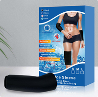 Packs de gel réutilisables chauds et froids pour le soulagement des blessures au ménisque de la cheville, compression, rééducation, thérapie contre la douleur