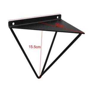 <span class=keywords><strong>Support</strong></span> d'étagère en métal, épaissi, équerre d'angle, <span class=keywords><strong>support</strong></span> d'étagère triangulaire mural, <span class=keywords><strong>support</strong></span> de <span class=keywords><strong>table</strong></span> de banc - Product Image 2