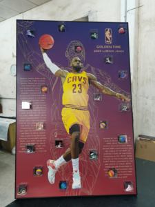 <span class=keywords><strong>Affiche</strong></span> de basket-ball personnalisée avec ensemble de jouets créatifs décoration murale 3D encadrée toile Art peintures photos - Product Image 4