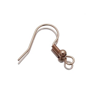 Stainless Steel Beaded Spring Ear <b>Hooks</b> Question Mark Shape For <b>Earring</b> Making DIY Jewelry Findings Silver Gold Rose Gold - Product Image 2