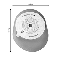 Zodelo CE ISO Consommables médicaux Classe I – Sac de colostomie étanche à ajustement confortable, monobloc, à extrémité fermée, pour soins de stomie