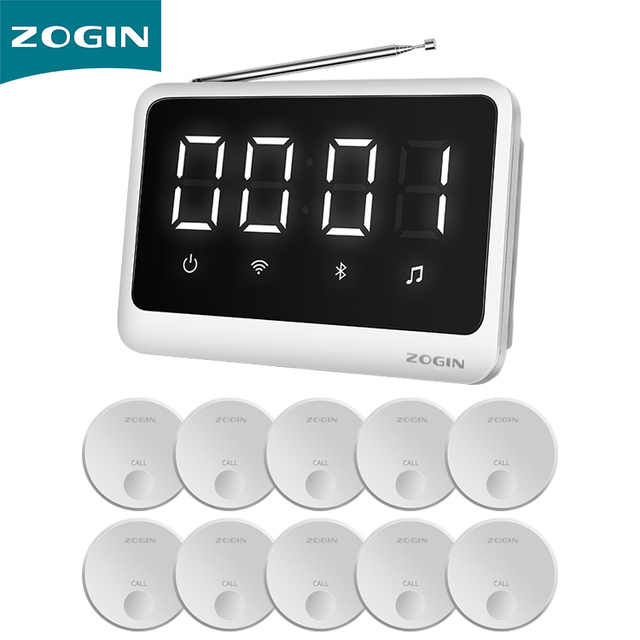 Wholesale Portable Wireless Waiter Call System with 1000m Coverage for Cafe Hospital Nursing Home & Restaurant Use