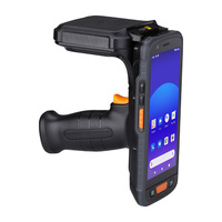 Android PDA de mano con 4G WIFI GPS NFC RFID de largo alcance 125KHz 1D 2D Escáner de código de barras Producto en stock