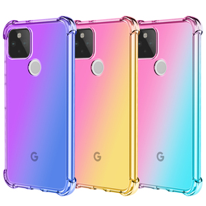 Keysion — <span class=keywords><strong>coque</strong></span> de téléphone portable, étui souple en tpu, anti-choc et dégradé, pour Google <span class=keywords><strong>Pixel</strong></span> 5 - Product Image 6