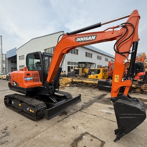 รถขุดขนาดเล็ก Doosan DX60 โครงสร้างแข็งแรง ประหยัดน้ำมัน ใช้งานง่าย เหมาะสำหรับการทำงานในพื้นที่แคบ - Product Image 1