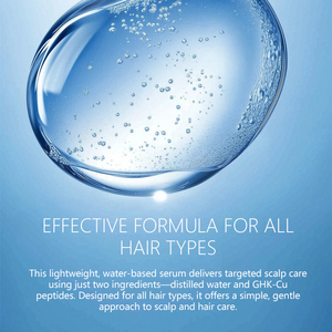 Sérum capillaire GHK-Cu en spray à absorption rapide, pour une douceur et une brillance des <span class=keywords><strong>cheveux</strong></span>, hydratant, végan, à l'acide hyaluronique, pour <span class=keywords><strong>cheveux</strong></span> secs, marque privée - Product Image 5