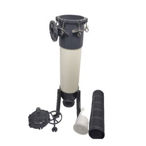 Boîtier de filtre à sac UPVC haute précision, filtre à sac à grand débit pour station de traitement de l'eau - Product Image 1