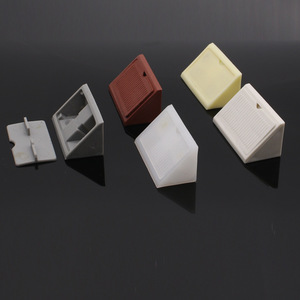 <b>Plastic</b> Corner <b>Bracket</b> 42x20x20mm White Durable For Furniture Cabinet Support - Product Image 2