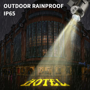 वाटरप्रूफ फ्री डिजाइन रिमोट कंट्रोल गोबो प्रोजेक्टर 4 लोगो स्विचिंग प्रोड्यूसर 100w - Product Image 4