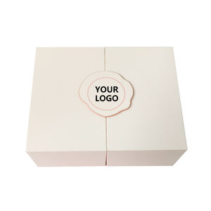 Boîte cadeau de luxe haut de gamme personnalisée avec fermeture magnétique en carton à double porte pour cosmétiques, bijoux, parfums - Product Image 3