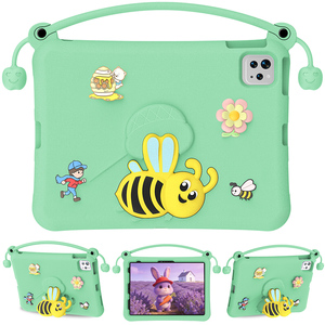 Étui pour tablette pour enfants en mousse EVA antichoc pour <span class=keywords><strong>iPad</strong></span> 11 2025 <span class=keywords><strong>iPad</strong></span> A16 11 pouces bébé enfants enfants dessin animé couverture - Product Image 2