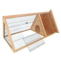Cage en bois pour animaux domestiques, abri faite à la main pour chats et chiens, en maille, accessoire d'extérieur, meilleure vente,