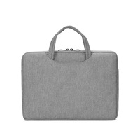 Bolsa para Portátil de Poliéster Portátil al por Mayor con Cremallera, Funda Impermeable y Resistente a los Golpes para Ordenador, Bolso de Mano para Tablet y Portátil