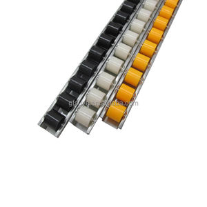 סיטונאי גיום סלילת רולר מסלול מסוע עבור מדפי אחסון חומר/מסילות זרימה אלומיניום/מסלול רולר שקופיות - Product Image 2